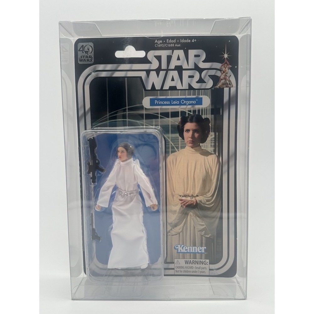 2017 STAR WARS BLACK SERIES 40TH ANNIV PRINCESS LEIA ORGANA 6" SEALED W/ CASE